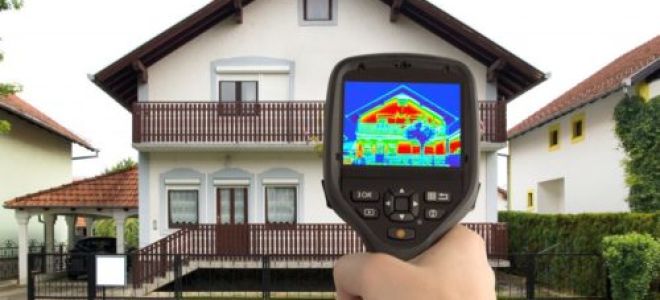 Тепловизоры и особенности определения теплопотери зданий