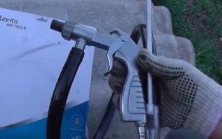 Пескоструйный пистолет на компрессор — назначение и применение инструмента